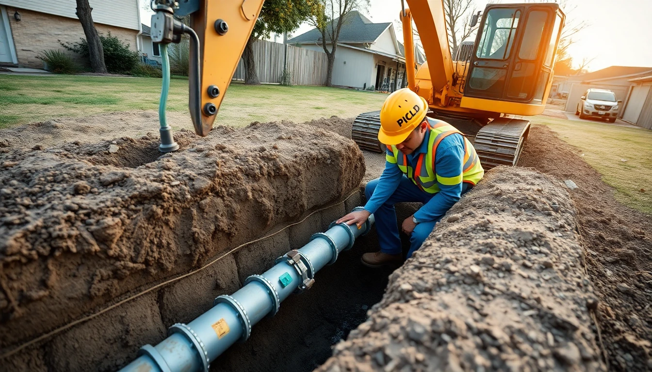 Main Water Line Repair